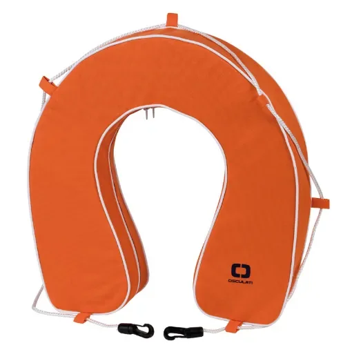 Osculati - Soft horseshoe lifebuoy orange PVC - 22.416.02 product image