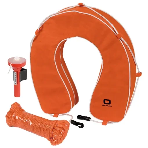 Osculati - Horseshoe lifebuoy w/ blue cover - 22.424.02 product image