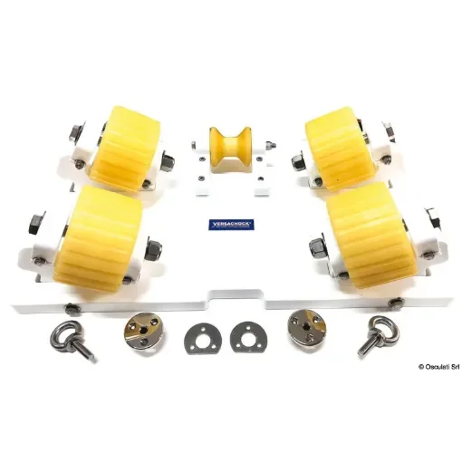 Osculati - Support plate w/VersaChock 4 rollers - 22.504.06 product image