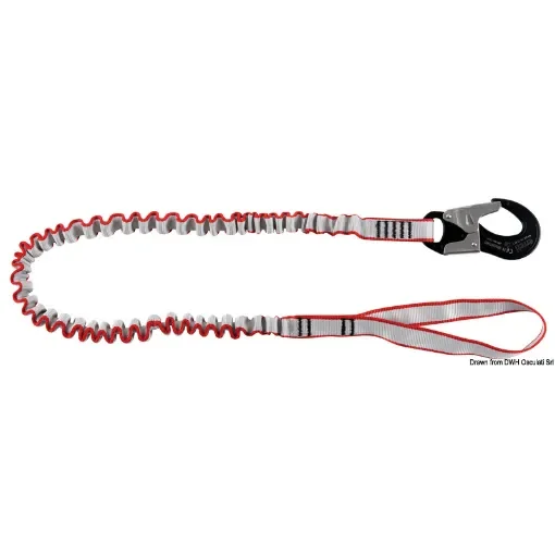 Osculati - Safety lines double lark&amp;#39;s head knot elastic safety line - 23.154.05 product image
