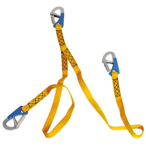 Osculati - Euro Lightline safety line 2m + 3 shackles Fast opening - 23.156.02 product image
