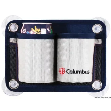 Osculati - Columbus 2-place glass/can holder pouch - 23.202.04 product image