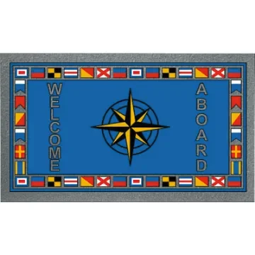 Osculati - Format antiskid doormat 40 x 68 cm Windrose - 23.909.00 product image