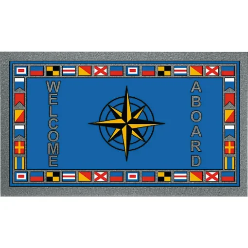 Osculati - Format antiskid doormat 40 x 68 cm Windrose - 23.909.00 product image