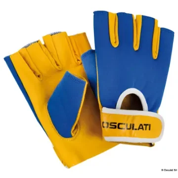 Osculati - Sailing leather gloves short fingers L - 24.101.70L product image