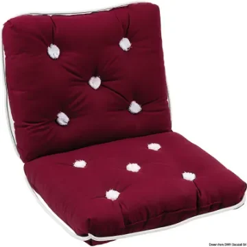 Osculati - Cotton cushion w/backrest bordeaux 430 x 750 mm - 24.430.23 product image
