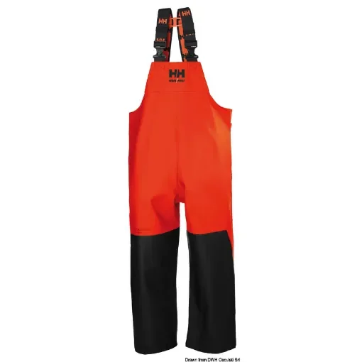 Osculati - HH Storm Rain BIB trousers orange/black S - 24.501.11 product image