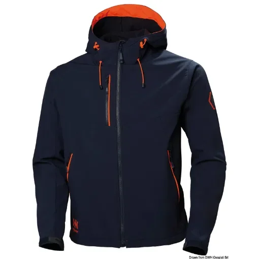 Osculati - HH Chelsea Evo Hooded Softshell navy blue XXL - 24.509.15 product image