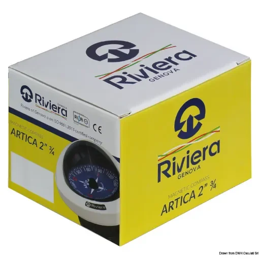 Osculati - RIVIERA Vega BA1 compass w/ blue rose - 25.005.11 product image