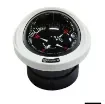 Osculati - RIVIERA Artica Slim 2&amp;quot;3/4 white compass, black rose - 25.005.23 product image