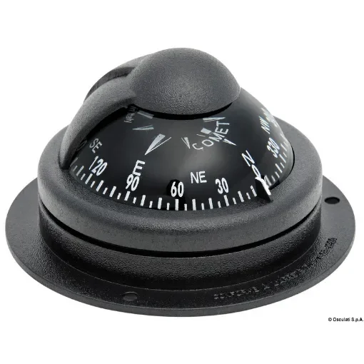 Osculati - RIVIERA Comet compass 2&amp;quot; surface mounting black - 25.006.02 product image