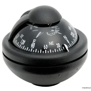 Osculati - RIVIERA Comet compass 2&amp;quot; w/bracket black - 25.006.04 product image