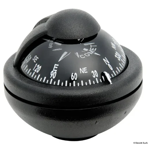 Osculati - RIVIERA Comet compass 2&amp;quot; w/bracket black - 25.006.04 product image