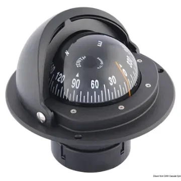 Osculati - RIVIERA AV compass 3&amp;quot; black rose/black body - 25.014.19 product image