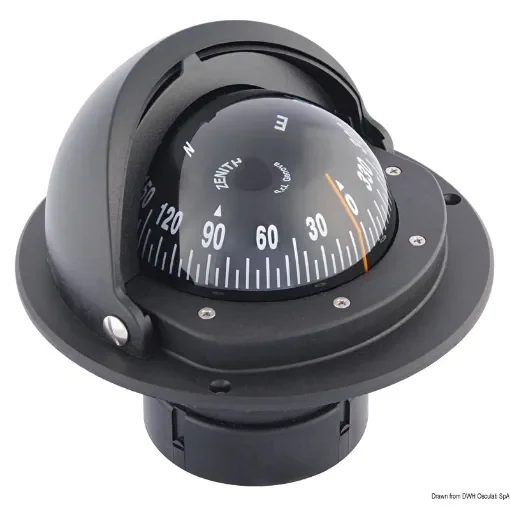 Osculati - RIVIERA AV compass 3&amp;quot; black rose/black body - 25.014.19 product image