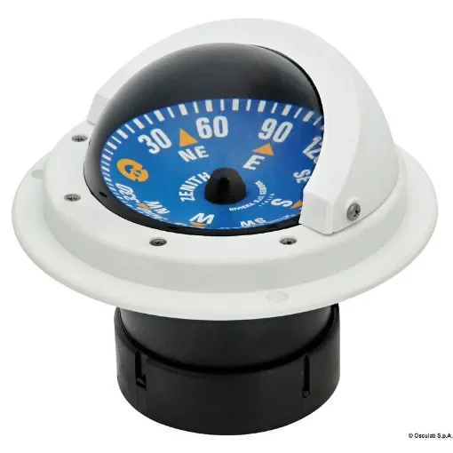 Osculati - RIVIERA BZ1/AVB compass 3&amp;quot; blue rose/white body - 25.014.20 product image