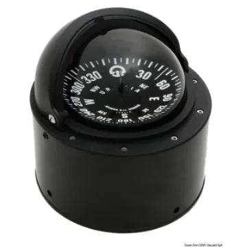 Osculati - RIVIERA AV compass 4&amp;quot; black rose/black body - 25.022.10 product image