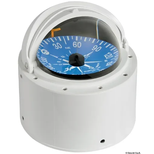 Osculati - RIVIERA compass 4&amp;quot; white rose/blue body - 25.022.13 product image