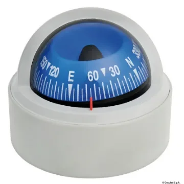 Osculati - RIVIERA BS1 compass 2&amp;quot;1/2 blue rose/grey body - 25.025.10 product image