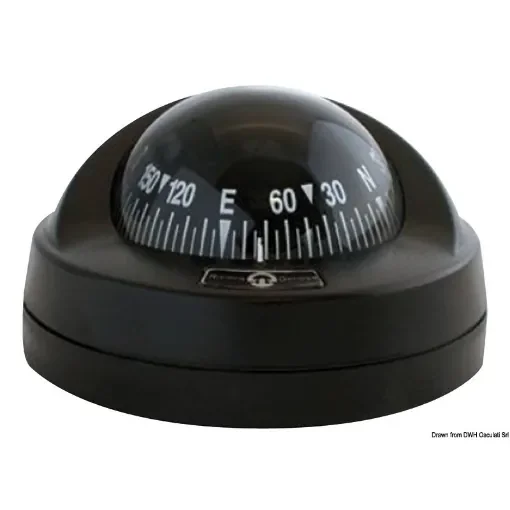 Osculati - RIVIERA Aries compass black/black - 25.025.29 product image