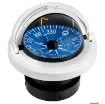 Osculati - RIVIERA compass 4&amp;quot; enveloping opening white/blue topview - 25.028.15 product image