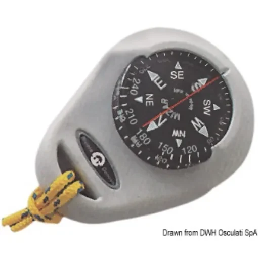 Osculati - RIVIERA compass Mizar w/soft casing grey - 25.066.01 product image
