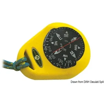 Osculati - RIVIERA compass Mizar w/soft casing yellow - 25.066.02 product image