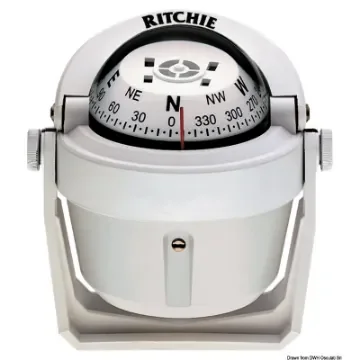 Osculati - RITCHIE Explorer compass bracket 2&amp;quot;3/4 white/white - 25.081.22 product image