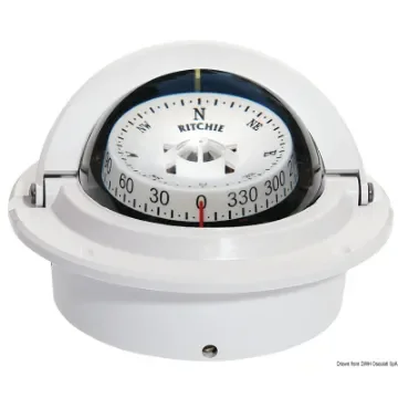 Osculati - RITCHIE Voyager built-in compass 3&amp;quot; white/white - 25.082.02 product image