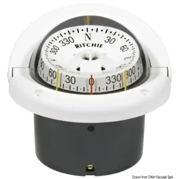 Osculati - RITCHIE Helmsman 2-dial compass 3&amp;quot;3/4 white/white - 25.083.32 product image
