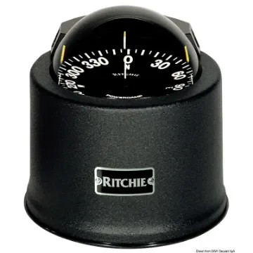 Osculati - RITCHIE Globemaster compass w/cover 5&amp;quot; black/blac - 25.085.11 product image