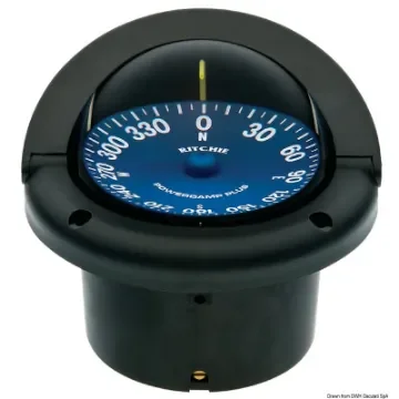 Osculati - RITCHIE Supersport compass 3&amp;quot;3/4 black/blue - 25.087.01 product image