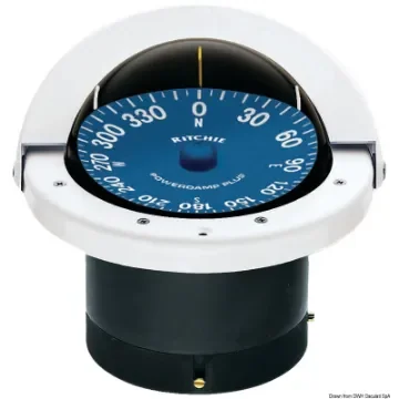 Osculati - RITCHIE Supersport compass 4&amp;quot;1/2 white/blue - 25.087.12 product image