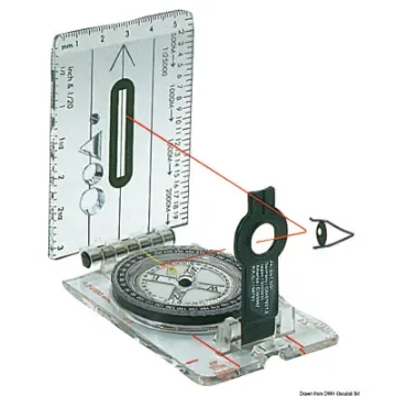 Osculati - Bearing compass CD703L - 25.703.00 product image