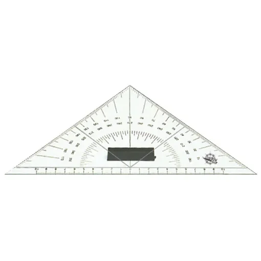 Osculati - Plexiglass triangular protractor - 26.142.40 product image