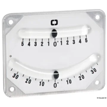 Osculati - Double bubble inclinometer 100x80 mm - 26.700.86 product image