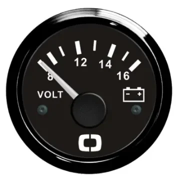 Osculati - Voltmeter 8/16 V black/black - 27.320.14 product image