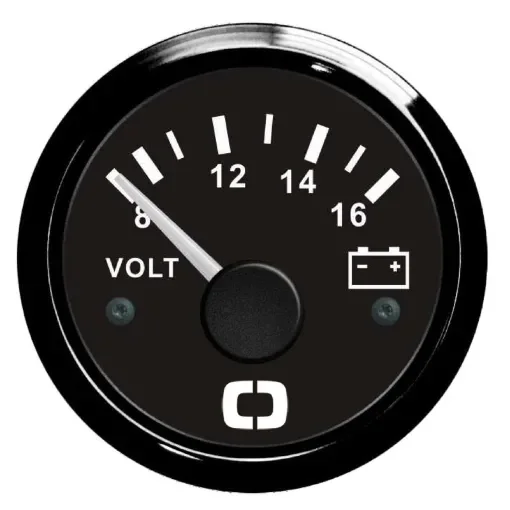 Osculati - Voltmeter 8/16 V black/black - 27.320.14 product image