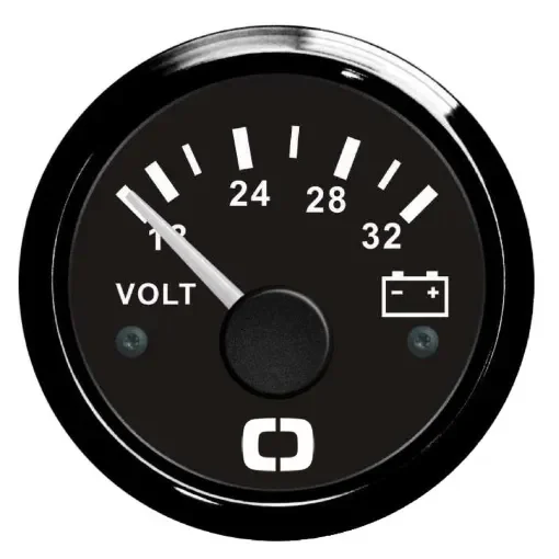 Osculati - Voltmeter 18/32 V black/black - 27.320.15 product image