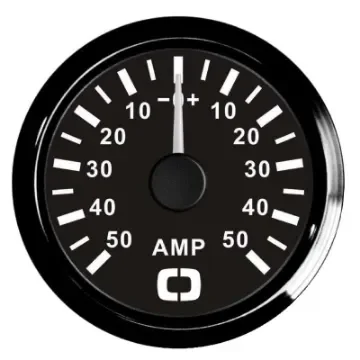 Osculati - Ammeter w/shunt 50 A black/black - 27.320.23 product image