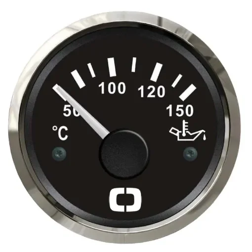 Osculati - Oil temperature gauge 50/150&amp;#176; black/glossy - 27.321.09 product image