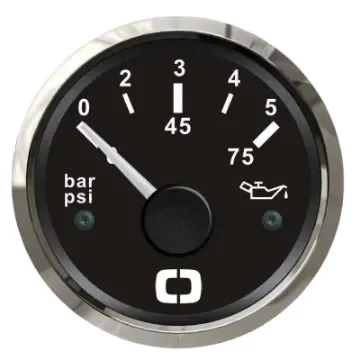 Osculati - Oil pressure indicator 0/5 bar black/glossy - 27.321.10 product image