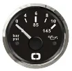 Osculati - Oil pressure indicator 0/10 bar black/glossy - 27.321.11 product image