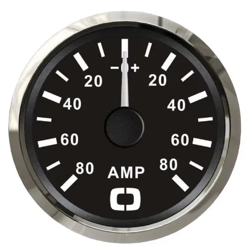 Osculati - Ammeter w/shunt 80 A black/glossy - 27.321.24 product image