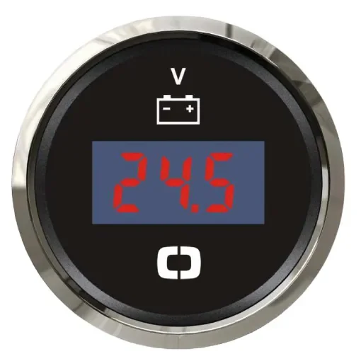 Osculati - Digital voltmeter 8/32 V black/glossy - 27.321.40 product image