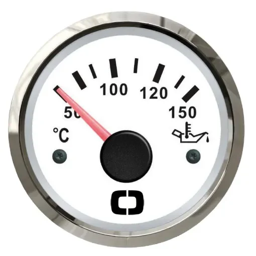 Osculati - Oil temperature gauge 50/150&amp;#176; white/glossy - 27.322.09 product image