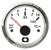 Osculati - Oil pressure indicator 0/10 bar white/glossy - 27.322.11 product image