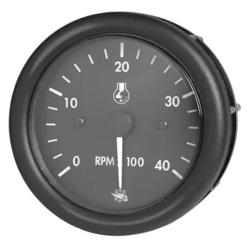 Osculati - Guardian RPM counter diesel black w/hourmeter 12 V - 27.420.05 product image