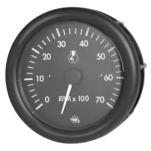 Osculati - Guardian RPM counter 2/4-stroke black 12 V - 27.421.01 product image