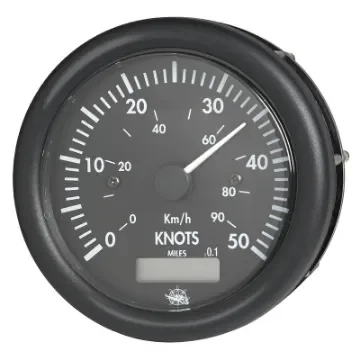 Osculati - Guardian speedometer 0-50 knots black w/log 12V - 27.425.01 product image